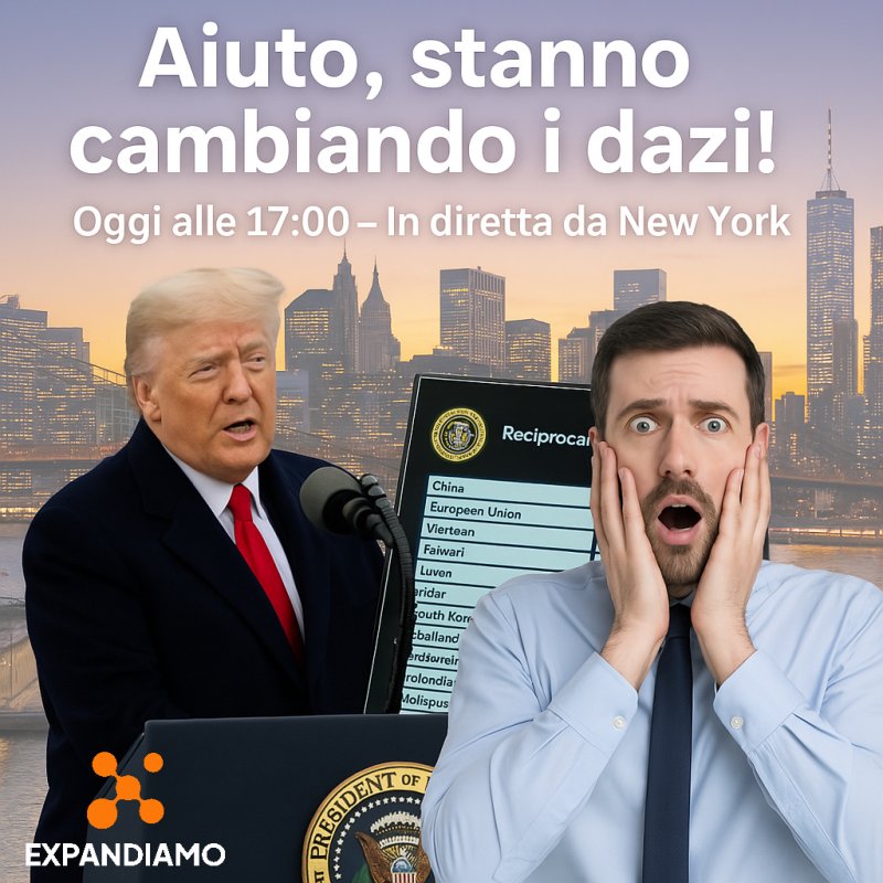 Aiuto, stanno cambiando i dazi! Prospettive e strategie per le aziende esportatrici – In diretta con Kuehne+Nagel New York