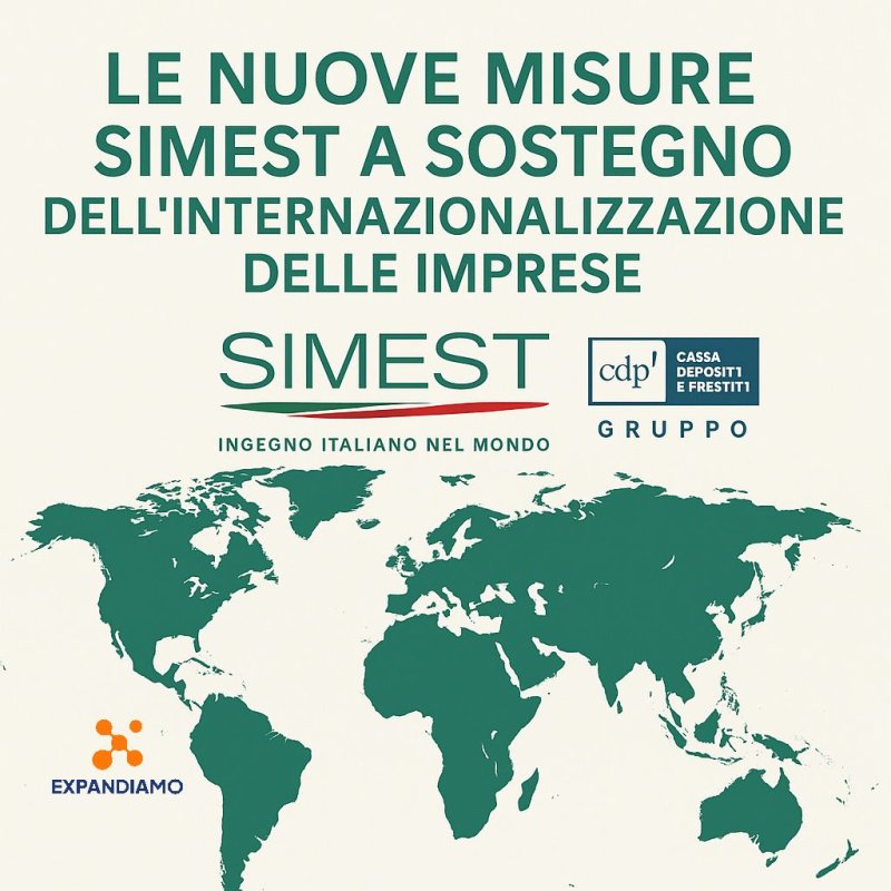 The new SIMEST measures to support business internationalization